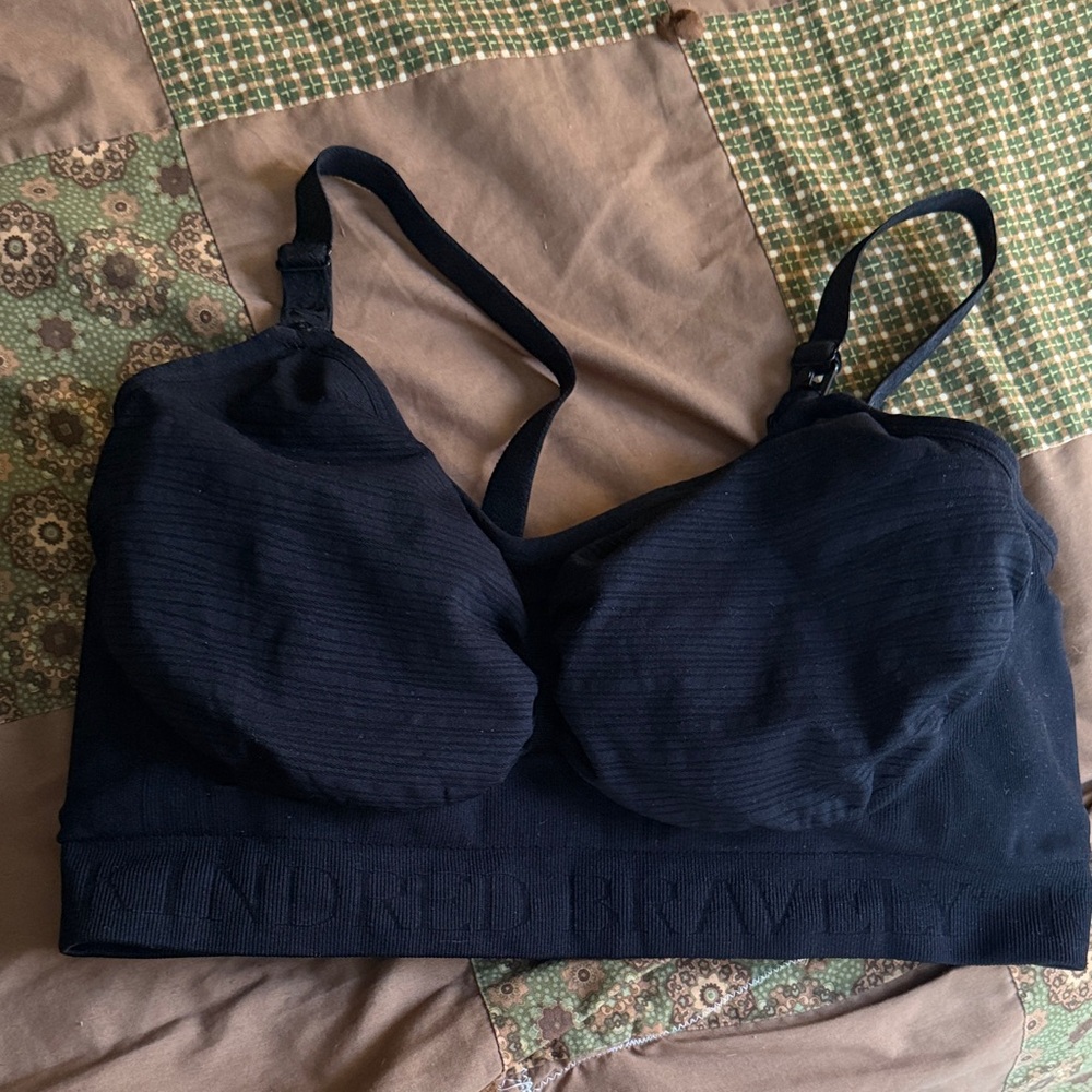 Kindred Bravely Navy Nursing Bra